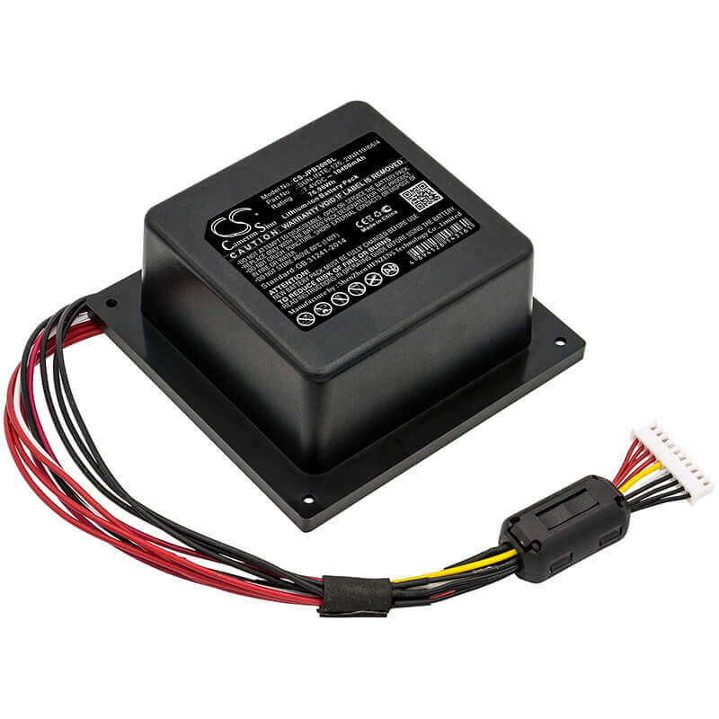 7.4V, Li-ion, 10400mAh, Batterie de haut-parleur compatible avec Jbl, Jblpartybox300cn, Partybox 300, 76.96Wh Haut-parleur Cameron Sino Technology Limited