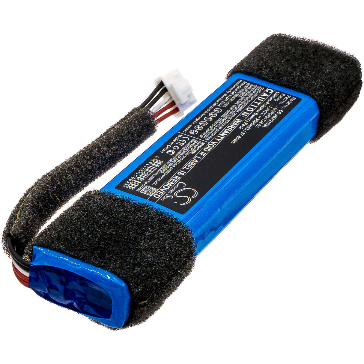 7.4V, Li-Polymer, 5000mAh, Speaker battery fits Jbl, Xtreme Splashproof, 37.00Wh Speaker Cameron Sino Technology Limited