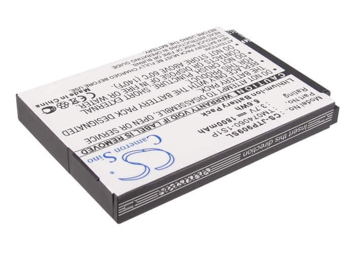 3.7V, Li-ion, 1800mAh, SmartPhone battery fits Jcb, Tm074060-1s1p, Pro-smart, Toughphone Pro-smart, 6.66Wh Mobile, SmartPhone Cameron Sino Technology Limited (Suspended)