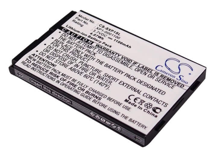 3.7V, Li-ion, 1100mAh, SmartPhone battery fits Sonim, Jcb, Socketmobile, Xp1-0001100, Sitemaster, Toughphone, 4.07Wh Mobile, SmartPhone Cameron Sino Technology Limited (Smartphone)