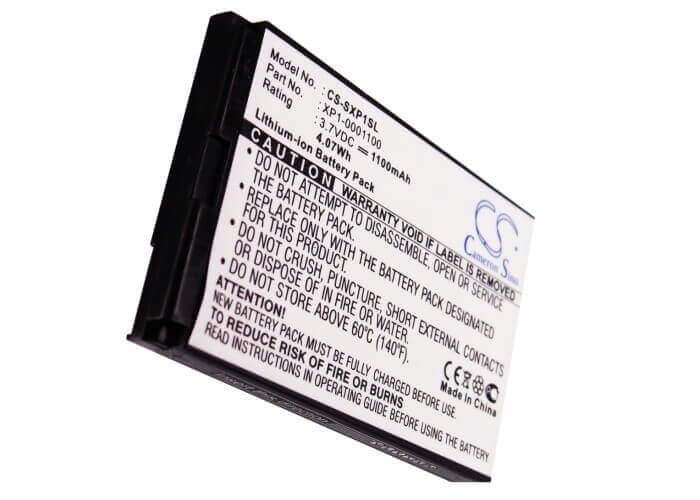 3.7V, Li-ion, 1100mAh, SmartPhone battery fits Sonim, Jcb, Socketmobile, Xp1-0001100, Sitemaster, Toughphone, 4.07Wh Mobile, SmartPhone Cameron Sino Technology Limited (Smartphone)