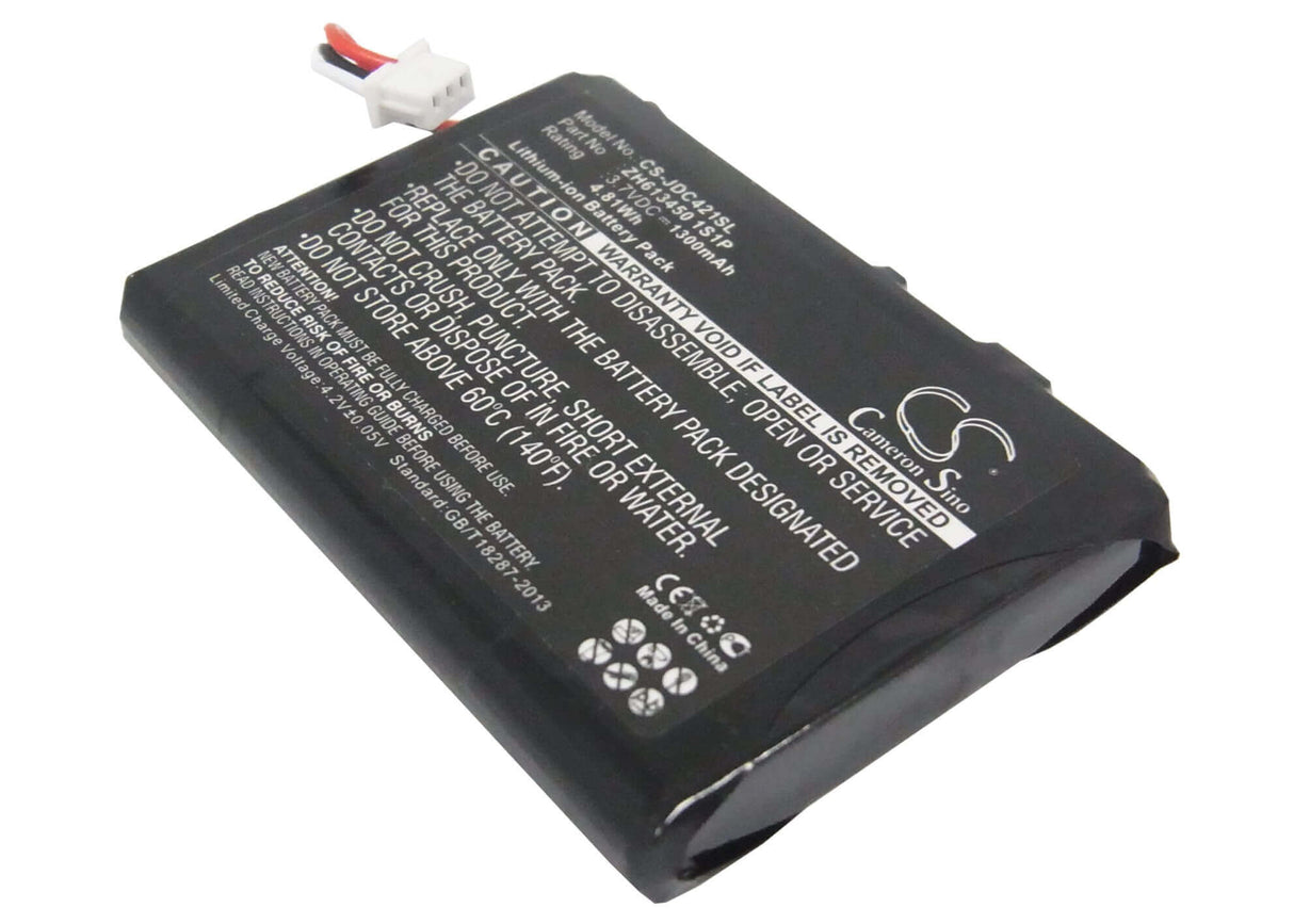 Li-ion Amplifier Battery For Jds Labs C5, C5d, C421 3.7v, 1300mah - 4.81wh Amplifier Cameron Sino Technology Limited