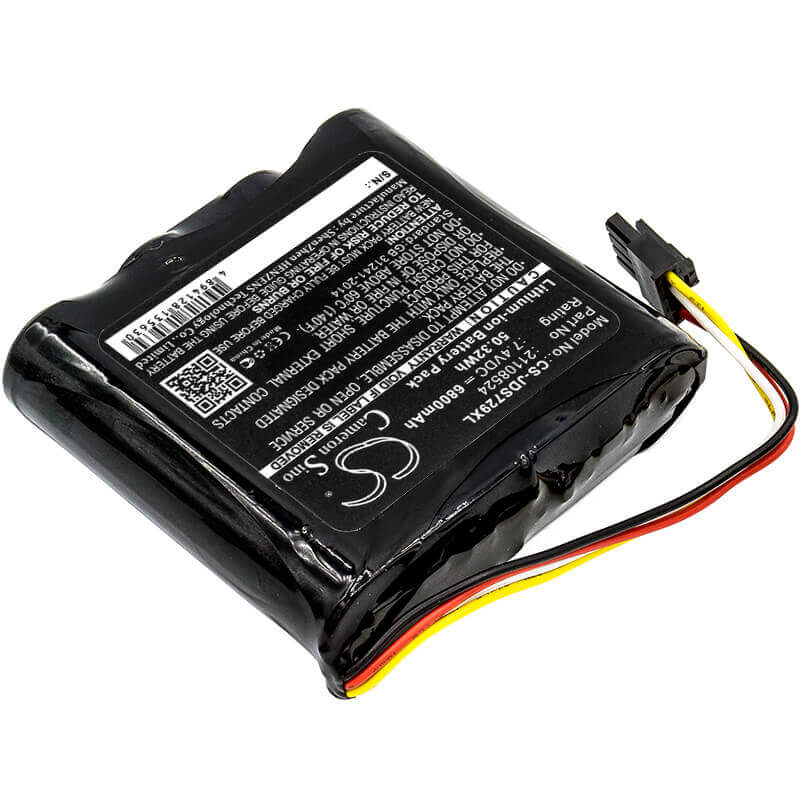 7.4V, Li-ion, 6800mAh, Equipment battery fits Jdsu, 21108524, 21100729 000, 21129596 000, 50.32Wh Equipment, Survey, Test Cameron Sino Technology Limited