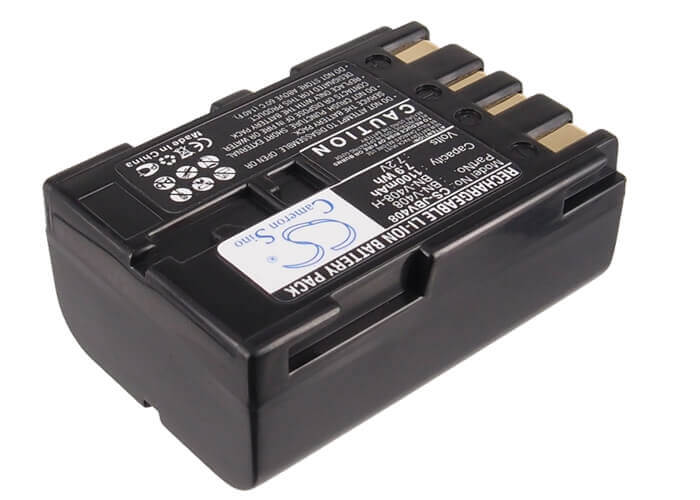 7.4V, Li-ion, 1100mAh, Camera battery fits Jvc, Bn-v408, Cu-vh1, Cu-vh1us, 8.14Wh Camera Cameron Sino Technology Limited (Camera)