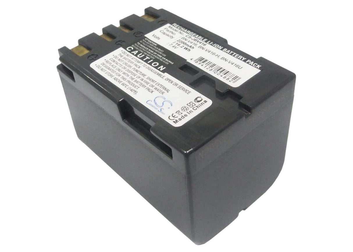 Battery For Jvc Cu-vh1, Cu-vh1us, Gr-33, Gr-4000us, 7.4v, 2200mah - 16.28wh Batteries for Electronics Cameron Sino Technology Limited (Suspended)
