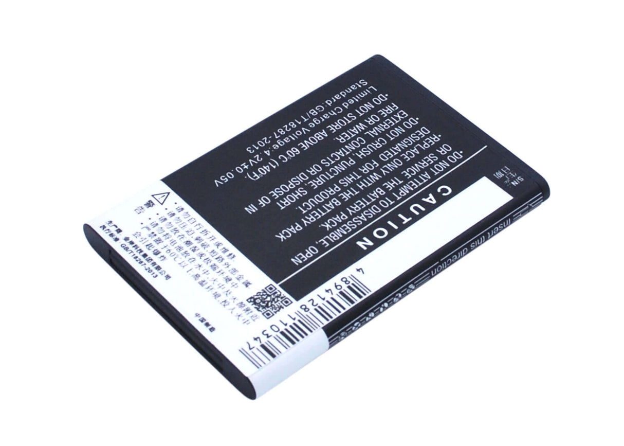 3.7V, Li-ion, 1400mAh, SmartPhone battery fits K-touch, Tbd8111, D5800, E339, 5.18Wh Mobile, SmartPhone Cameron Sino Technology Limited (Suspended)