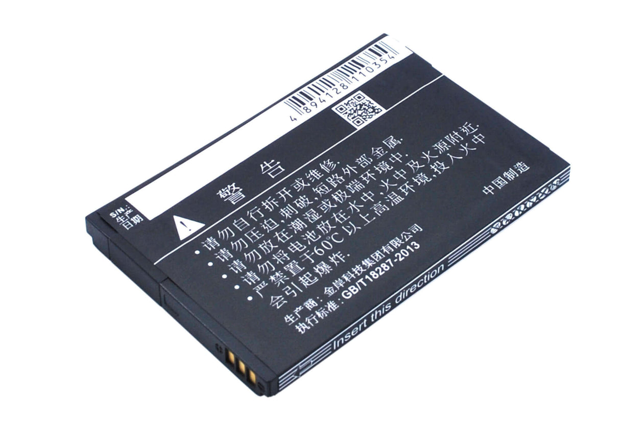3.7V, Li-ion, 1800mAh, Batterie de smartphone compatible K-touch, S757, S757, 6.66Wh Mobile, Smartphone Cameron Sino Technology Limited (Smartphone)