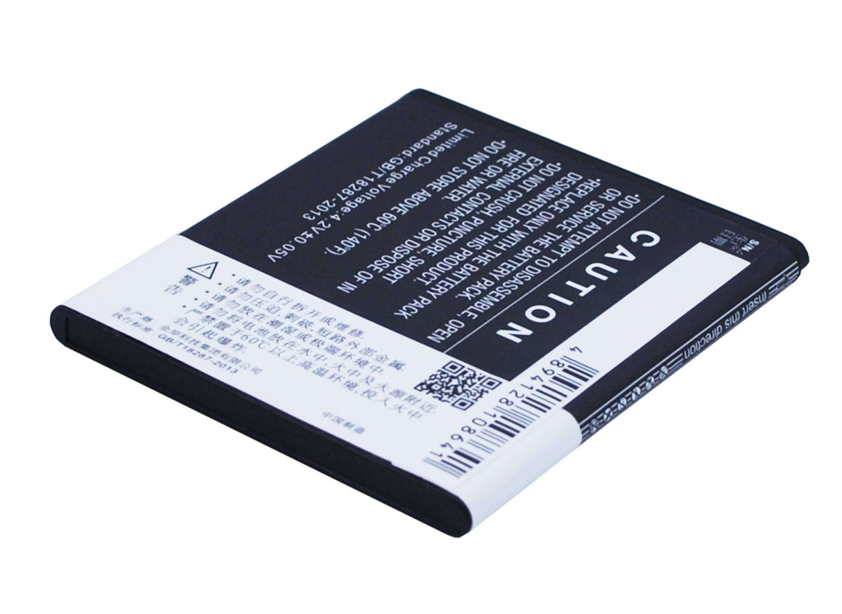 3.7V, Li-ion, 1700mAh, SmartPhone battery fits K-touch, T81, T81, 6.29Wh Mobile, SmartPhone Cameron Sino Technology Limited (Suspended)