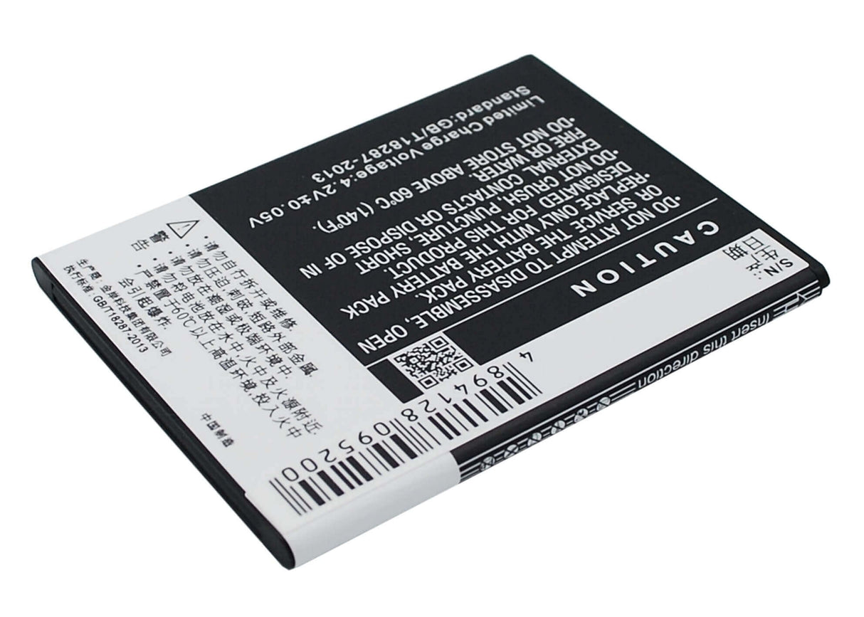 3.7V, Li-ion, 2200mAh, SmartPhone battery fits K-touch, T93, T93, 8.14Wh Mobile, SmartPhone Cameron Sino Technology Limited (Smartphone)
