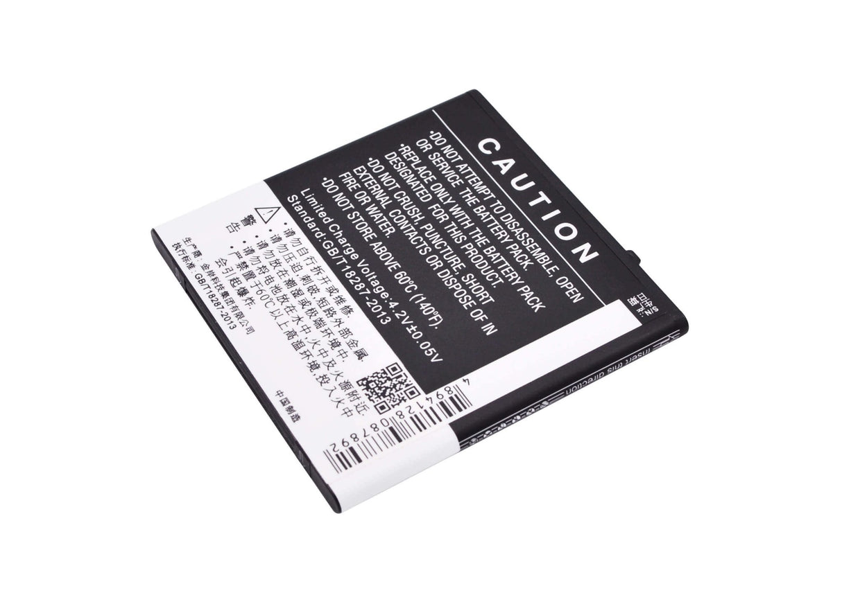 3.7V, Li-ion, 1600mAh, SmartPhone battery fits K-touch, Hsy-12110022323, U7, 5.92Wh Mobile, SmartPhone Cameron Sino Technology Limited (Suspended)