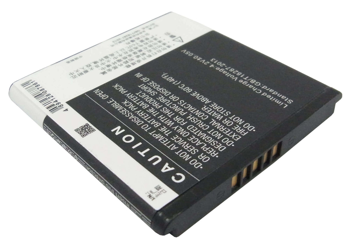 3,7V, Li-ion, 1700mAh, batterie de smartphone compatible K-touch, Tbw5912a, W608, W680, 6,29Wh Mobile, Smartphone Cameron Sino Technology Limited (Smartphone)