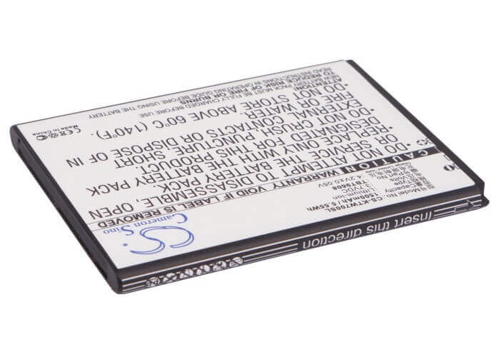 3.7V, Li-ion, 1500mAh, SmartPhone battery fits K-touch, Tbt9608, T83, T85, 5.55Wh Mobile, SmartPhone Cameron Sino Technology Limited (Smartphone)