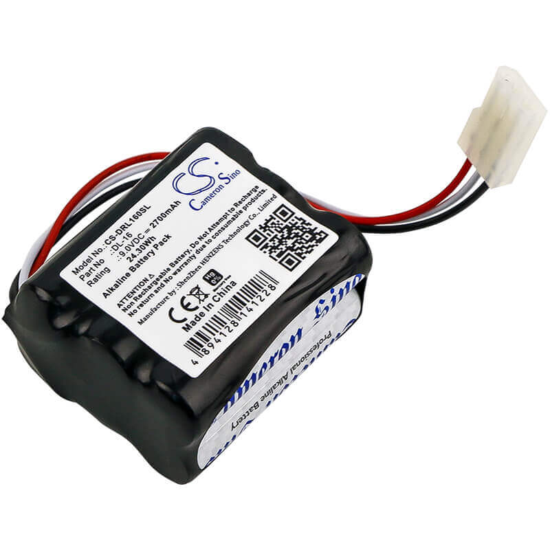 9.0V, Alkaline, 2700mAh, Door Lock battery fits Unican, Kaba Ilco, Saft, 502238, 700, Bl09, 24.3Wh Door Lock Cameron Sino Technology Limited