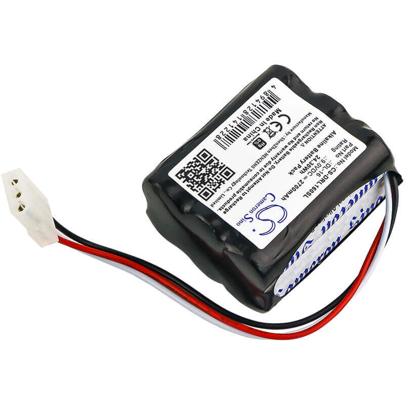 9.0V, Alkaline, 2700mAh, Door Lock battery fits Unican, Kaba Ilco, Saft, 502238, 700, Bl09, 24.3Wh Door Lock Cameron Sino Technology Limited