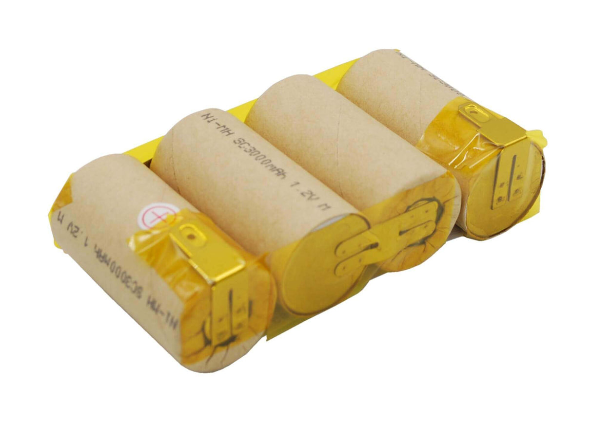 4.8V, Ni-MH, 3000mAh, Vacuum battery fits Karcher, 1.258-116.0, 1.258-409.0, 50 Display 35, 14.40Wh Vacuum Cameron Sino Technology Limited