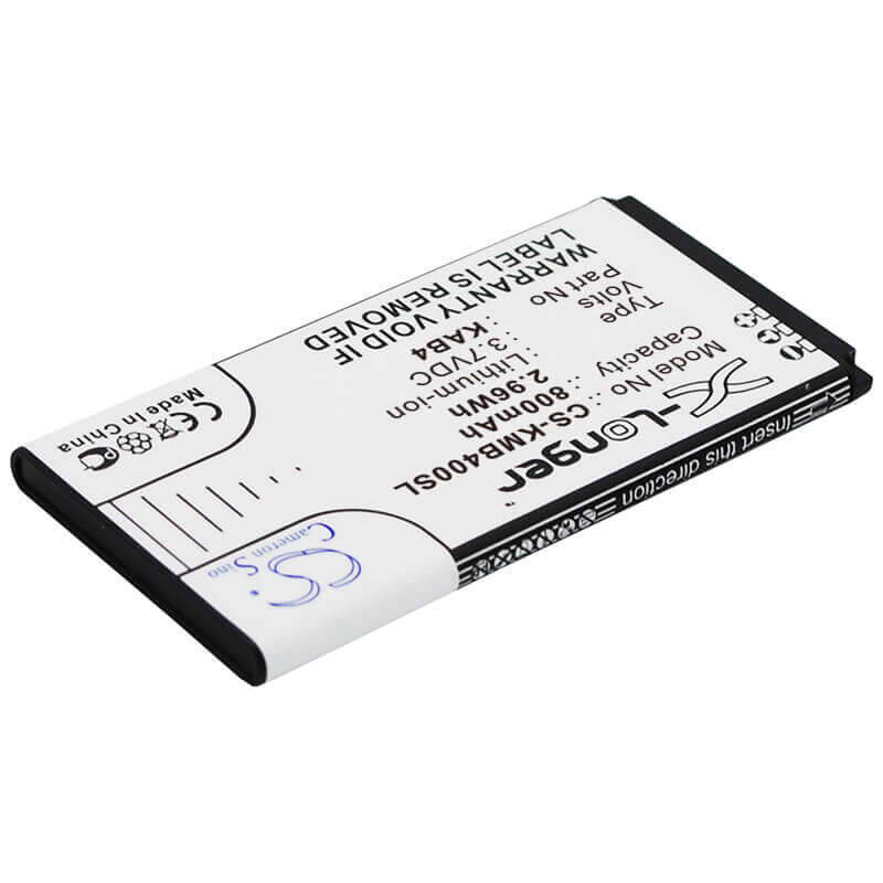 3.7V, Li-ion, 800mAh, SmartPhone battery fits Maxcom, Kazam, Kab4, Life B4, 2.96Wh Mobile, SmartPhone Cameron Sino Technology Limited (Smartphone)