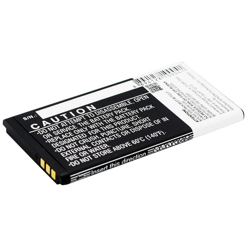 3.7V, Li-ion, 800mAh, SmartPhone battery fits Maxcom, Kazam, Kab4, Life B4, 2.96Wh Mobile, SmartPhone Cameron Sino Technology Limited (Smartphone)