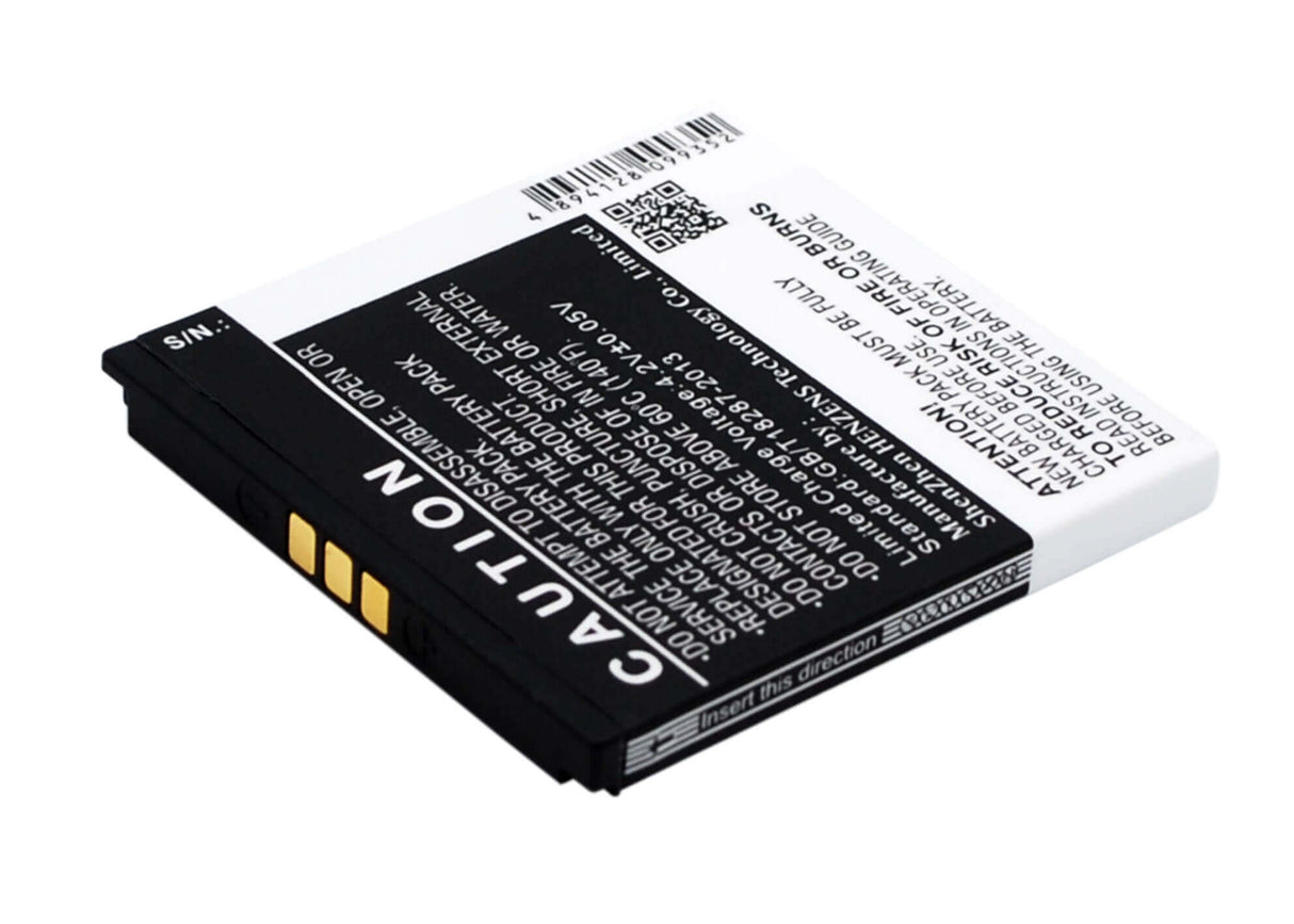 3.7V, Li-ion, 700mAh, SmartPhone battery fits Kazam, Lfb6, Life B6, 2.59Wh Mobile, SmartPhone Cameron Sino Technology Limited (Smartphone)