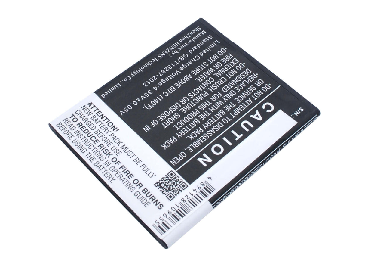 3.8V, Li-Polymer, 1700mAh, SmartPhone battery fits Kazam, Ktt50, Tornado 2, Tornado2 5.0, 6.46Wh Mobile, SmartPhone Cameron Sino Technology Limited (Smartphone)
