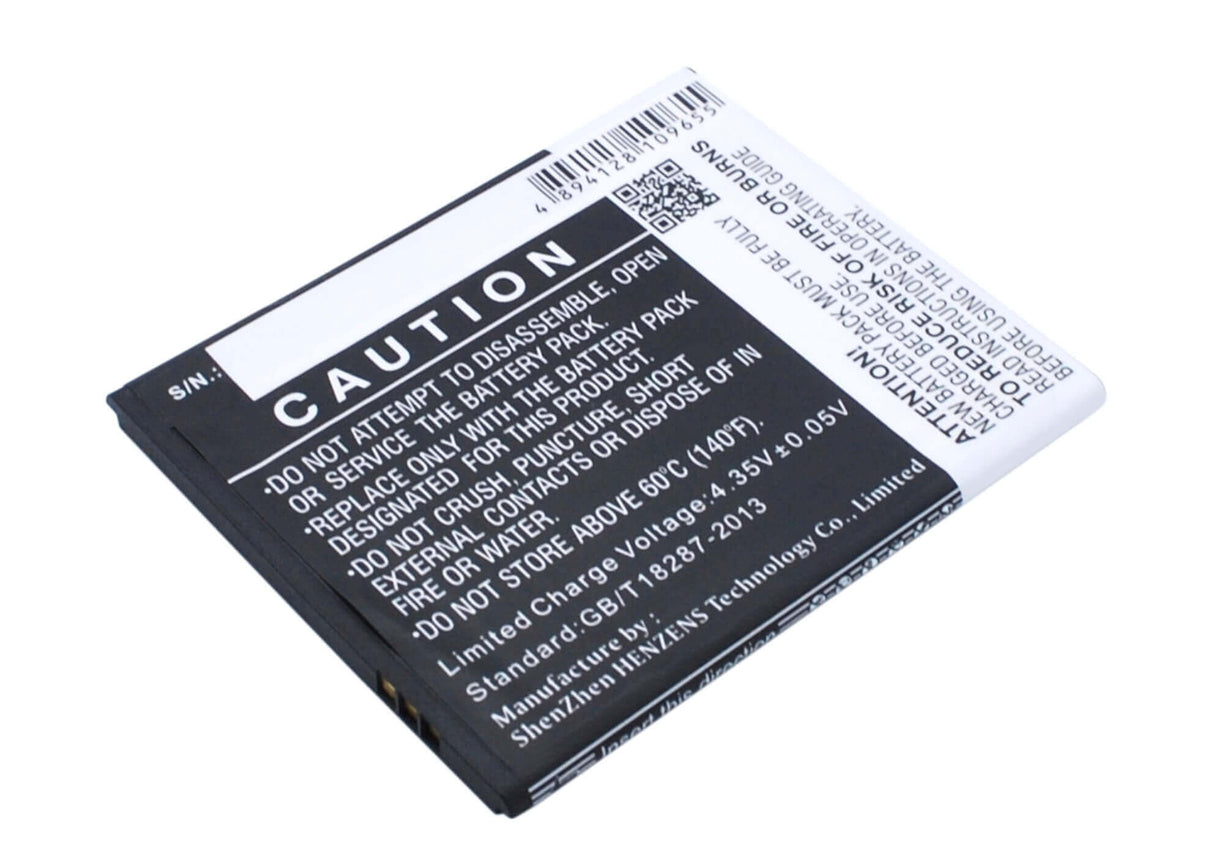 3.8V, Li-Polymer, 1700mAh, SmartPhone battery fits Kazam, Ktt50, Tornado 2, Tornado2 5.0, 6.46Wh Mobile, SmartPhone Cameron Sino Technology Limited (Smartphone)
