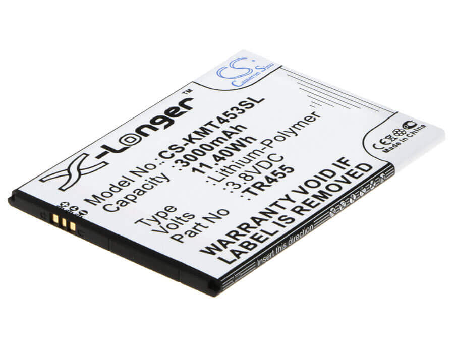 3.8V, Li-Polymer, 3000mAh, SmartPhone battery fits Kazam, Tr455, Tr45544044-01, Trooper 445, 11.4Wh Mobile, SmartPhone Cameron Sino Technology Limited (Suspended)