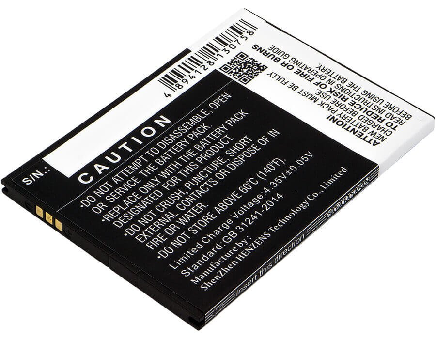 3,8V, Li-Polymer, 2500mAh, Batterie de smartphone compatible avec Kazam, Tr551, Trooper 551, 9,5Wh Mobile, Smartphone Cameron Sino Technology Limited (Suspendu)