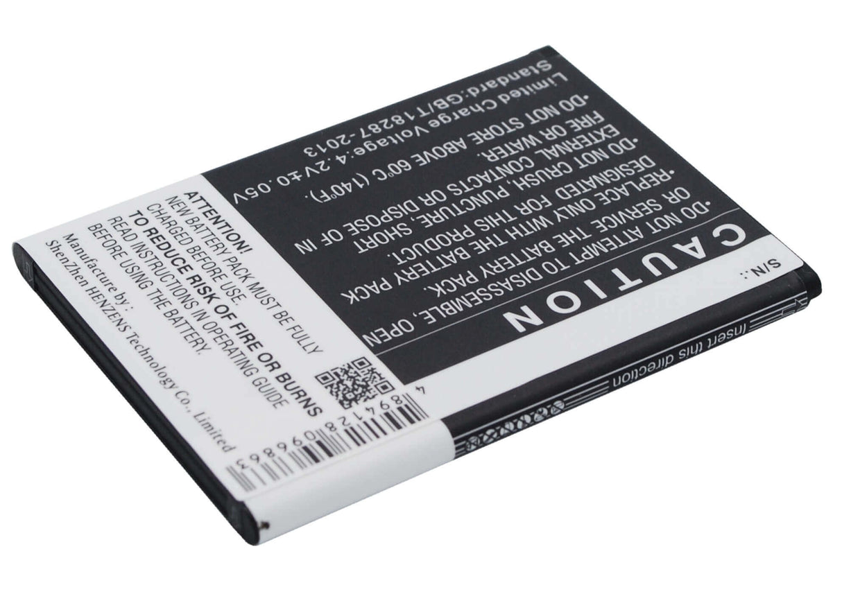 3.7V, Li-ion, 1450mAh, SmartPhone battery fits Kazam, Kax35, Trooper X3.5, 5.37Wh Mobile, SmartPhone Cameron Sino Technology Limited (Suspended)