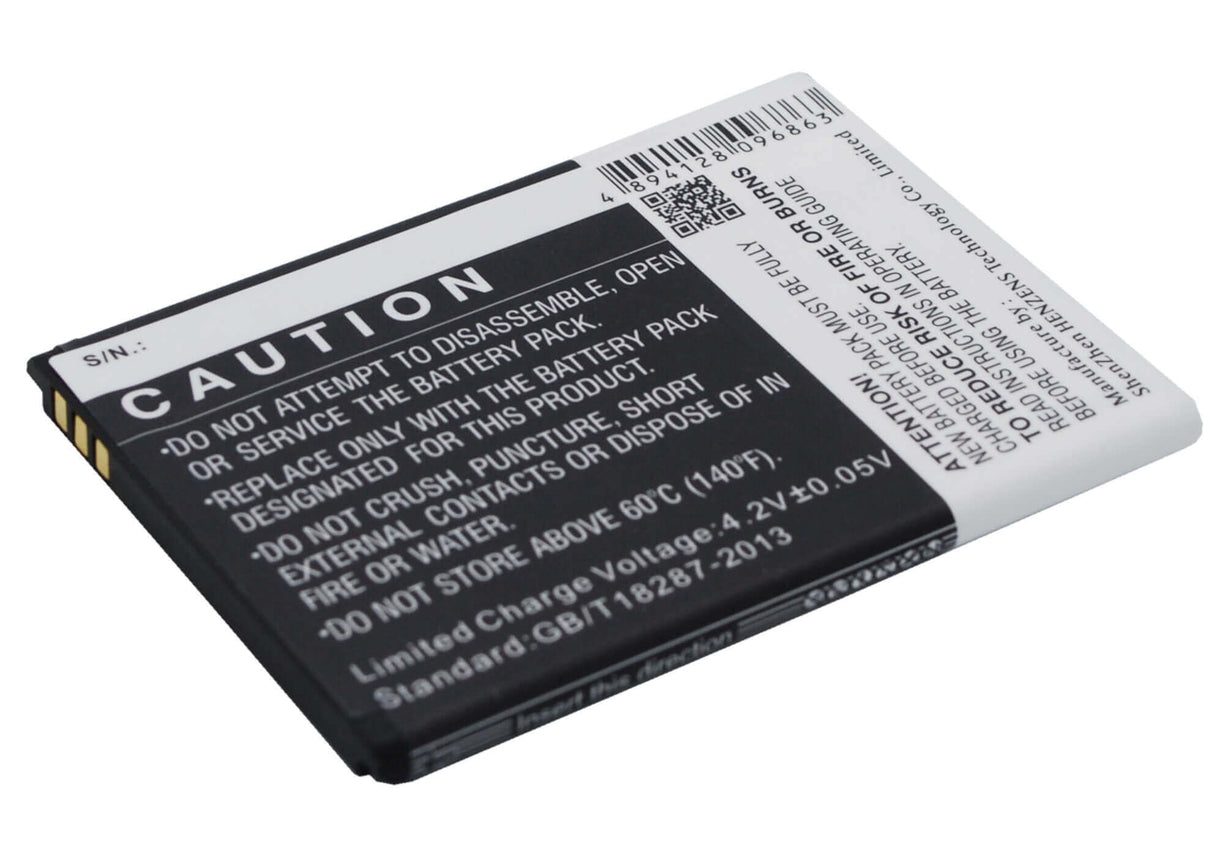 3.7V, Li-ion, 1450mAh, SmartPhone battery fits Kazam, Kax35, Trooper X3.5, 5.37Wh Mobile, SmartPhone Cameron Sino Technology Limited (Suspended)