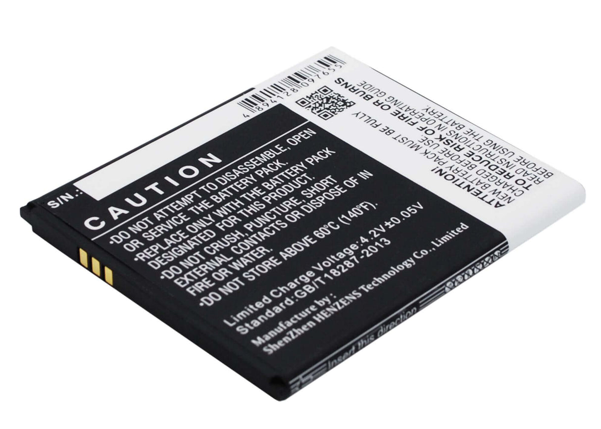 3.7V, Li-ion, 2000mAh, SmartPhone battery fits Kazam, Kax50, Trooper X5.0, 7.4Wh Mobile, SmartPhone Cameron Sino Technology Limited (Smartphone)