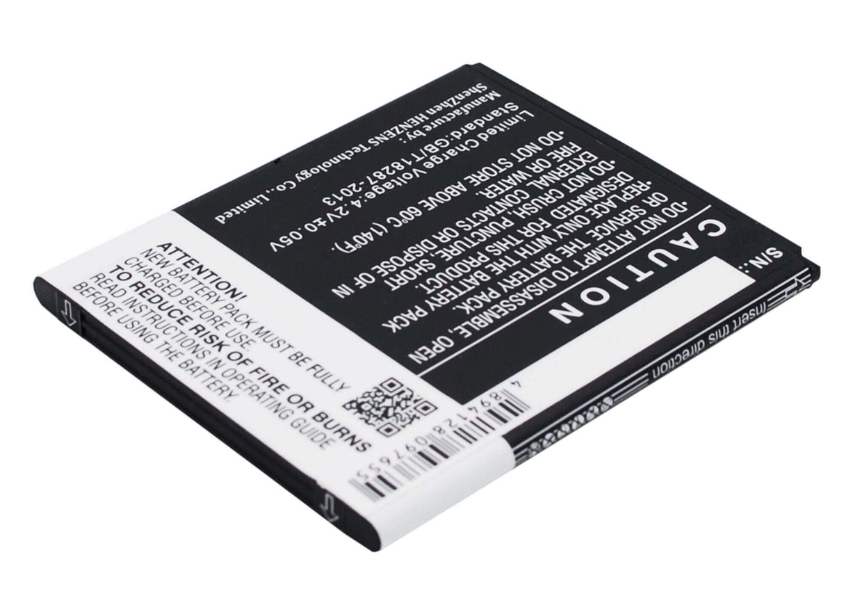 3.7V, Li-ion, 2000mAh, SmartPhone battery fits Kazam, Kax50, Trooper X5.0, 7.4Wh Mobile, SmartPhone Cameron Sino Technology Limited (Smartphone)