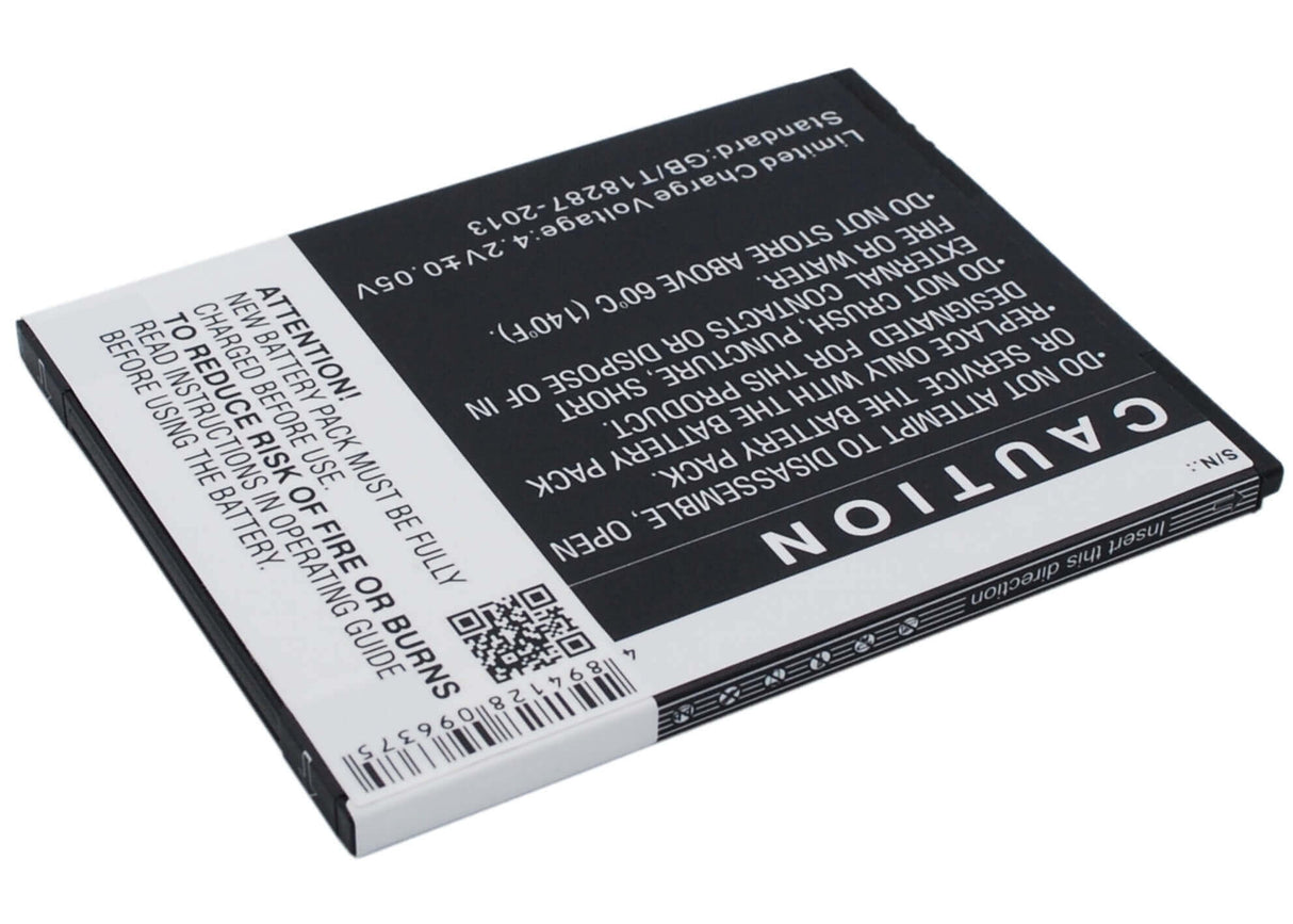 3.7V, Li-ion, 2600mAh, SmartPhone battery fits Kazam, Kax55, Trooper X5.5, 9.62Wh Mobile, SmartPhone Cameron Sino Technology Limited (Suspended)