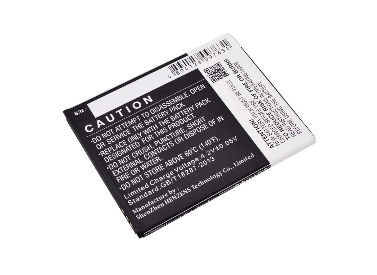 3.7V, Li-ion, 2000mAh, SmartPhone battery fits Kazam, 5834003661, Trooper 2 X5.0, Trooper2 5.0, 7.4Wh Mobile, SmartPhone Cameron Sino Technology Limited (Smartphone)