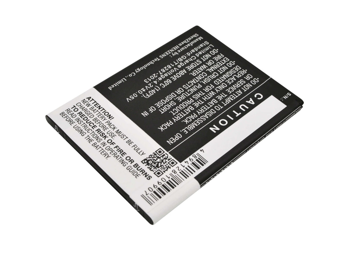 3.7V, Li-ion, 1800mAh, SmartPhone battery fits Kazam, Katv45, Tv 4.5, 6.66Wh Mobile, SmartPhone Cameron Sino Technology Limited (Smartphone)