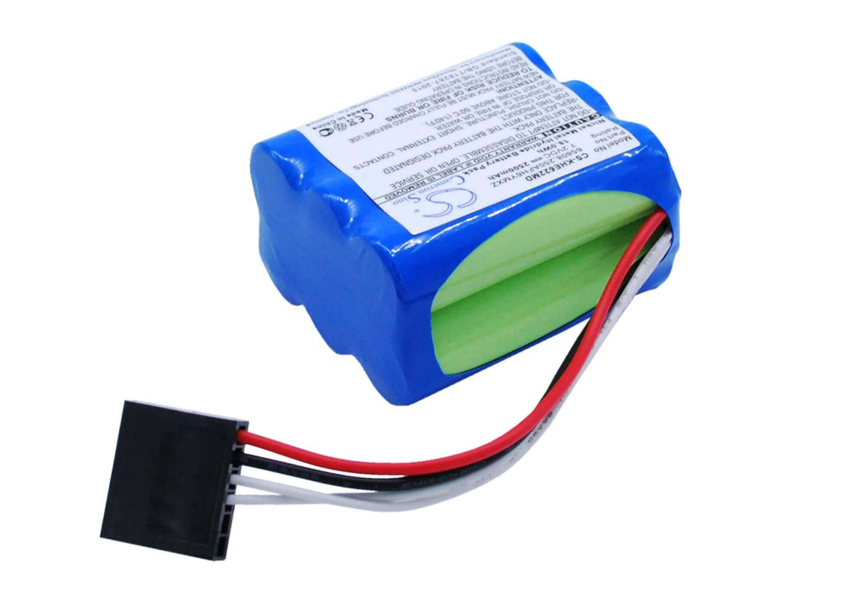 7.2V, Ni-MH, 2500mAh, Batterie de microscope compatible avec Keeler, 250afh6ymxz, 1202-p-6229, 291980, 18Wh Microscope Cameron Sino Technology Limited