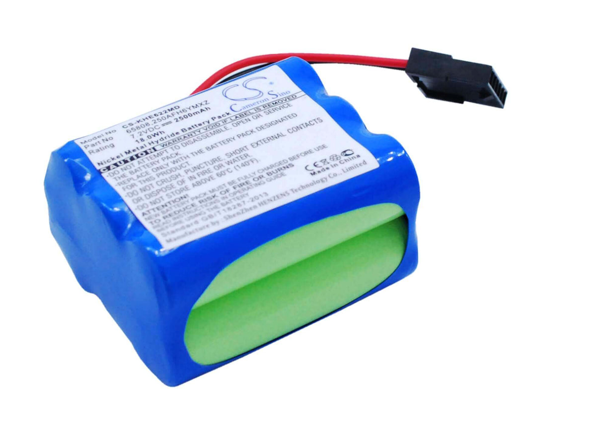 7.2V, Ni-MH, 2500mAh, Batterie de microscope compatible avec Keeler, 250afh6ymxz, 1202-p-6229, 291980, 18Wh Microscope Cameron Sino Technology Limited