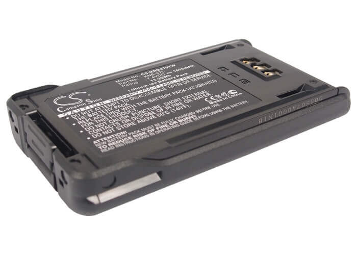 7.4V, Li-ion, 1800mAh, Two-Way Radio battery fits Kenwood, Knb-47l, Nx-200, Nx-300, 13.32Wh Two-Way Radio Cameron Sino Technology Limited