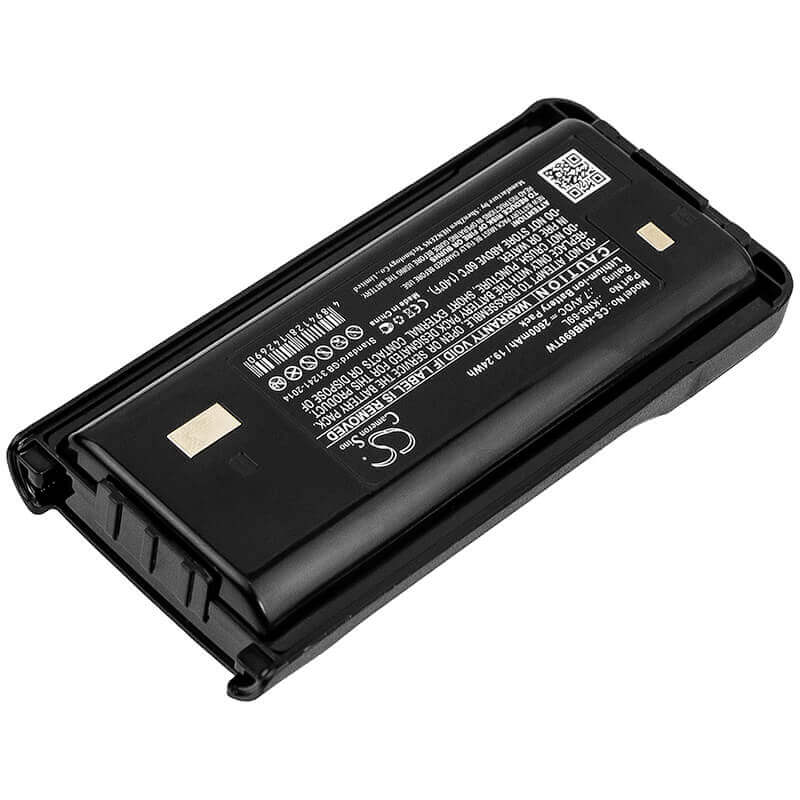 7.4V, Li-ion, 2600mAh, Two-Way Radio battery fits Kenwood, Knb-69l, Nx-240, Nx-240v16p, 19.24Wh Two-Way Radio Cameron Sino Technology Limited