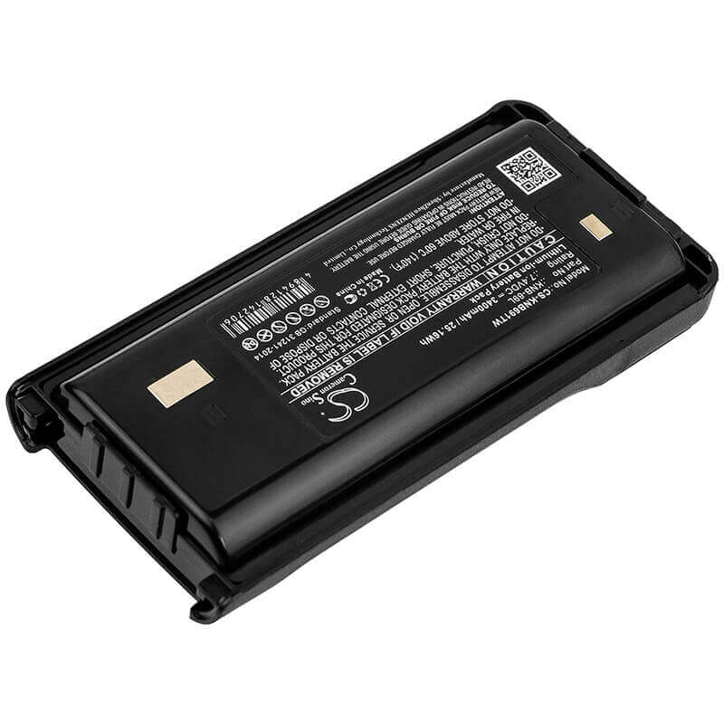 7.4V, Li-ion, 3400mAh, Two-Way Radio battery fits Kenwood, Knb-69l, Nx-240, Nx-240v16p, 25.16Wh Two-Way Radio Cameron Sino Technology Limited