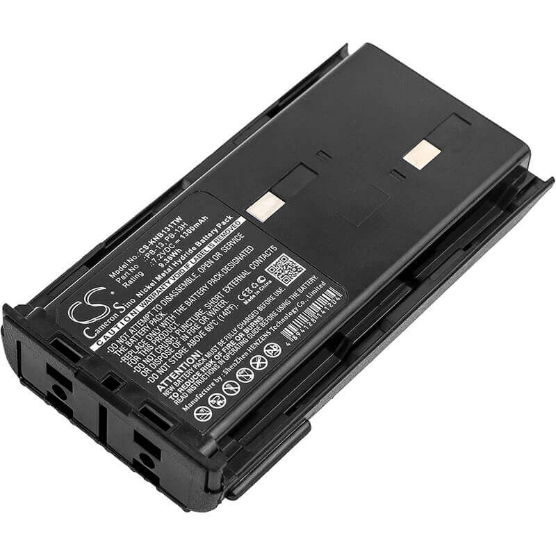 7.2V, Ni-MH, 1300mAh, Two-Way Radio battery fits Kenwood, Pb-13, Th-26at, Th-27, 9.36Wh Two-Way Radio Cameron Sino Technology Limited