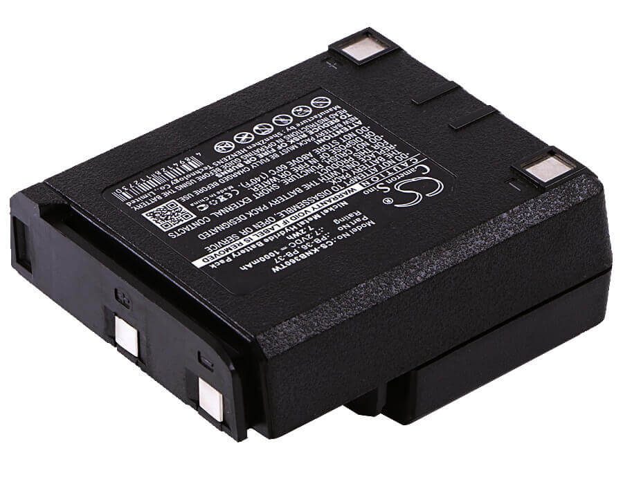 7.2V, Ni-MH, 1000mAh, Two-Way Radio battery fits Kenwood, Pb-36, Th-235, Th-235a, 7.2Wh Two-Way Radio Cameron Sino Technology Limited