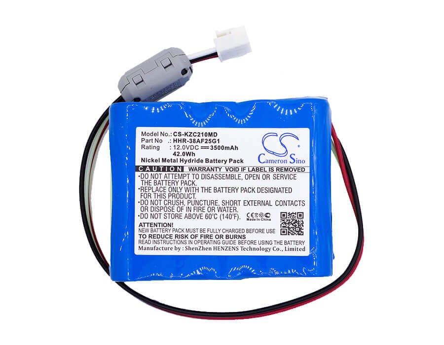 12.0V, Ni-MH, 3500mAh, Medical battery fits Kenz Cardico, Hhr-11f25g1, Cardico 1210, Cardico 1210c, 42.00Wh Medical Cameron Sino Technology Limited (Medical)