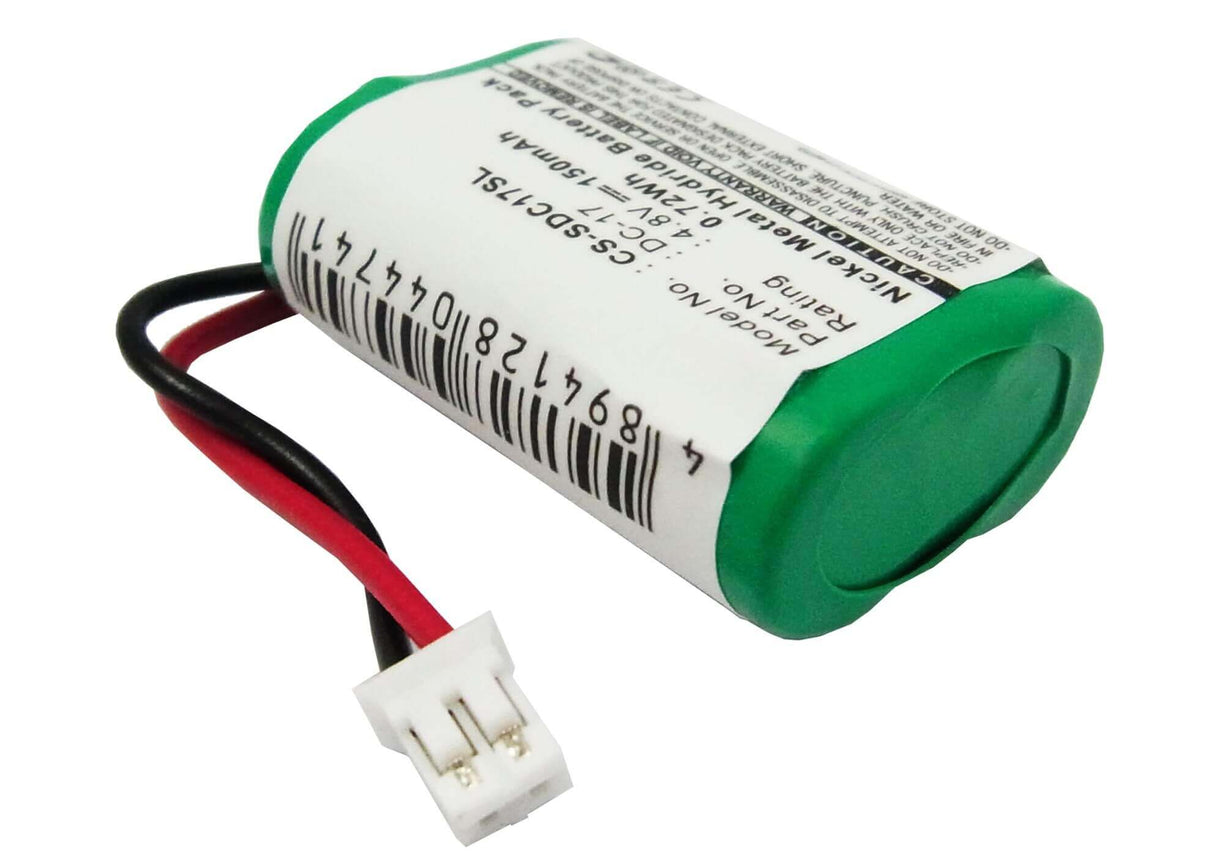 4.8V, Ni-MH, 150mAh, Dog Collar battery fits Petsafe, Sportdog, Kinetic, Dogtra, Sdt00-11907, Fieldtrainer Sd-400, Transmitters Sd-400s, 0.72Wh Dog Collar Cameron Sino Technology Limited