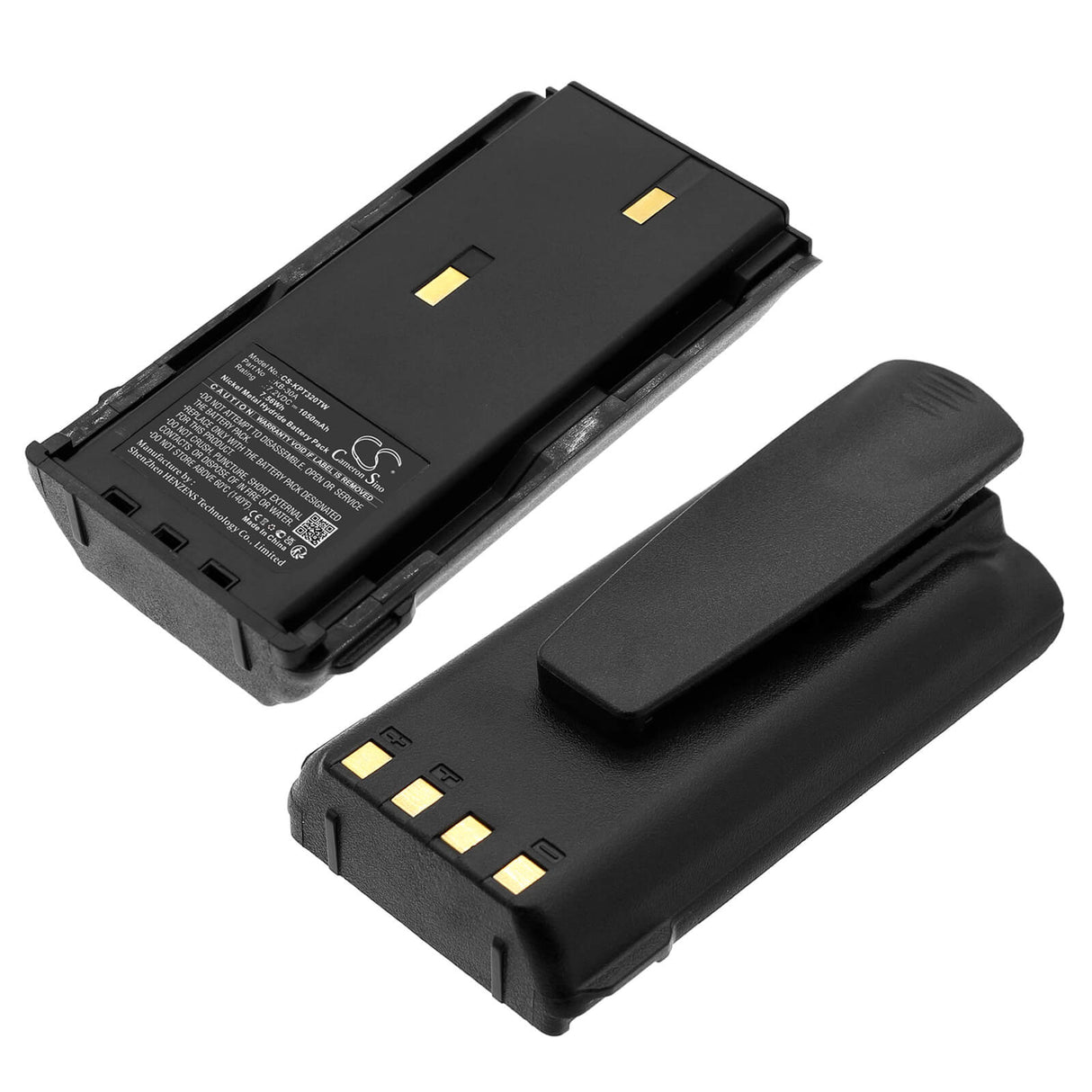 7.2V, Ni-MH, 1050mAh, Two-Way Radio battery fits Kirisun, Kb-30a, Pt-2208, Pt-3208, 7.56Wh Two-Way Radio Cameron Sino Technology Limited