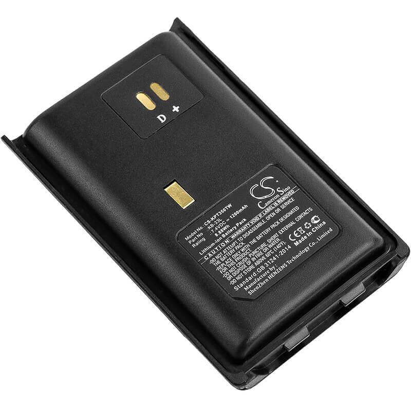 7.4V, Li-ion, 1200mAh, Two-Way Radio battery fits Kirisun, Kb-33l, Pt-3300, Pt-3500, 8.88Wh Two-Way Radio Cameron Sino Technology Limited
