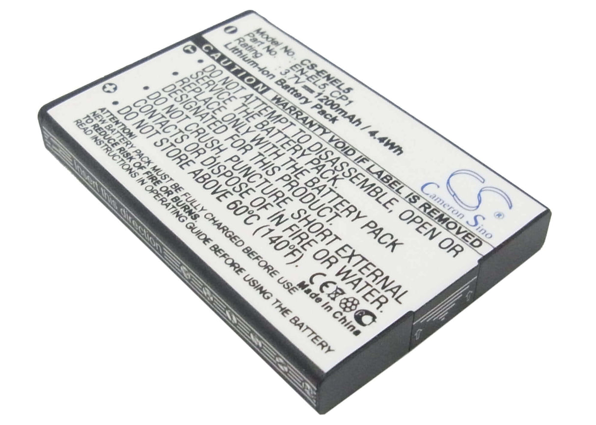 Camera Battery For Klicktel Navigator K5, Nikon, Coolpix 3.7v, 1000mah - 3.7wh Camera Cameron Sino Technology Limited (Camera)