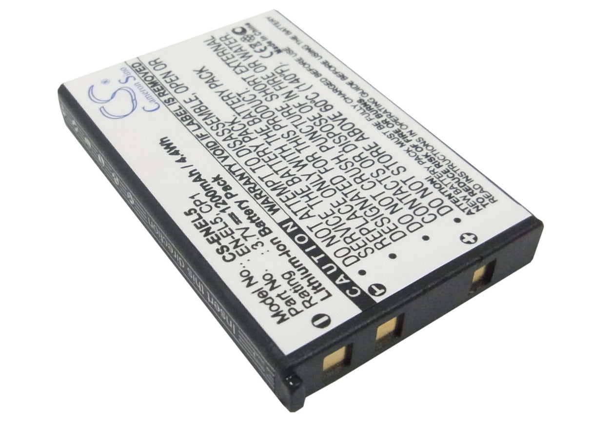 Camera Battery For Klicktel Navigator K5, Nikon, Coolpix 3.7v, 1000mah - 3.7wh Camera Cameron Sino Technology Limited (Camera)