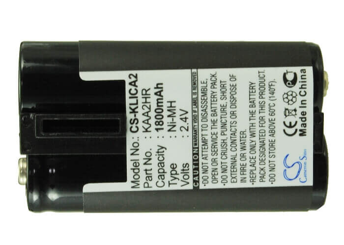 Camera Battery For Kodak Easyshare C1013, Easyshare C300, 2.4v, 1800mah - 4.32wh Camera Cameron Sino Technology Limited (Camera)
