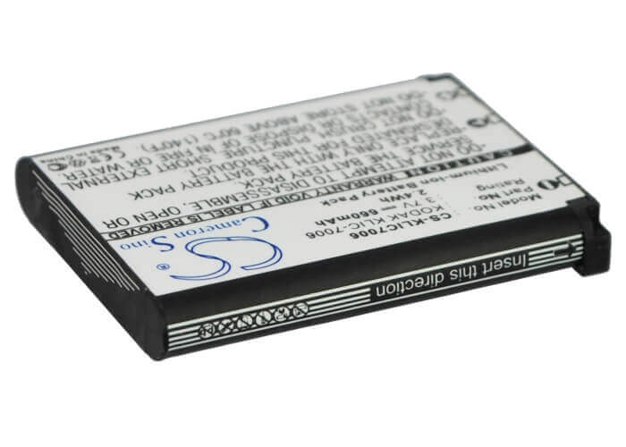 Camera Battery For Kodak Easyshare M200, Easyshare M215, 3.7v, 660mah - 2.44wh Camera Cameron Sino Technology Limited (Camera)