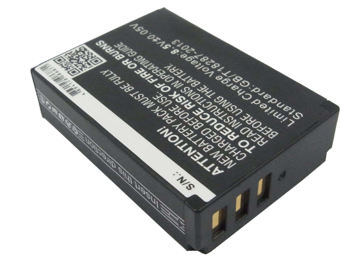 7.4V, Li-ion, 850mAh, Camera battery fits Kodak, Lb-070, Pixpro Az651, Pixpro Az651 Astro Zoom, 6.29Wh Camera Cameron Sino Technology Limited (Camera)
