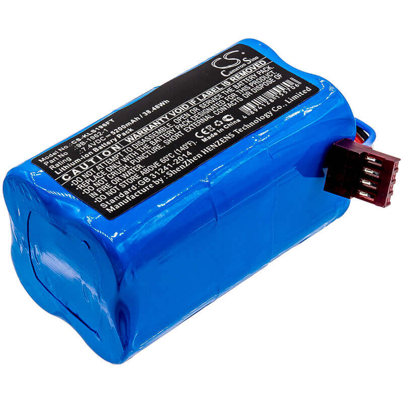 7.4V, Li-ion, 5200mAh, Flashlight battery fits Koehler, 9b-1962-1, 7610, 7611, 38.48Wh Flashlight Cameron Sino Technology Limited
